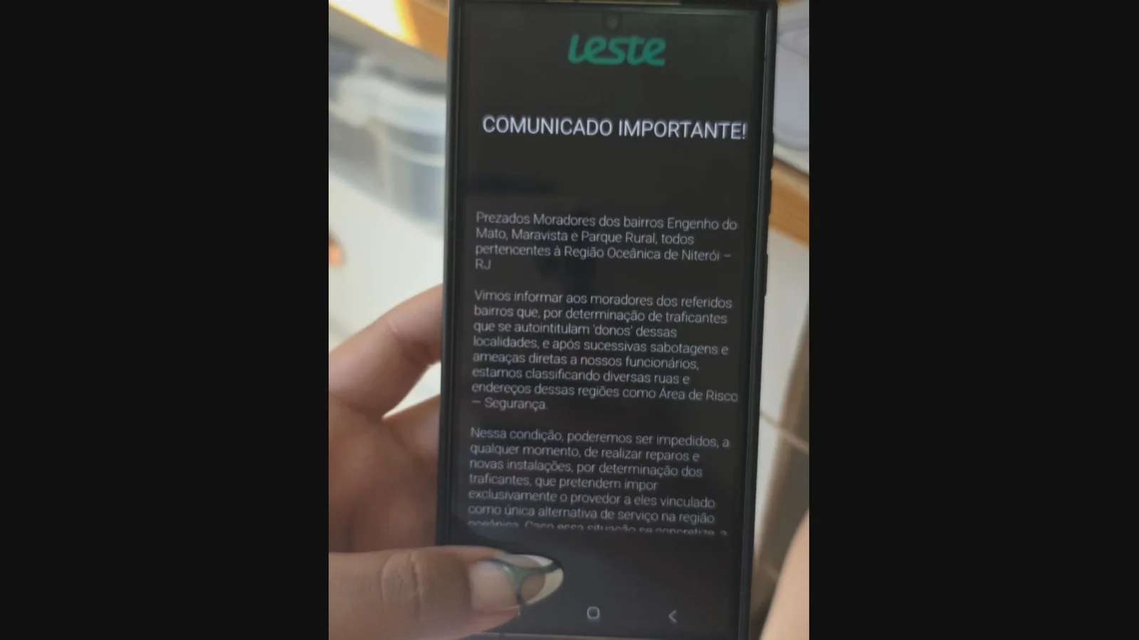 Ataques a técnicos: provedora de internet denuncia criminosos em Niterói