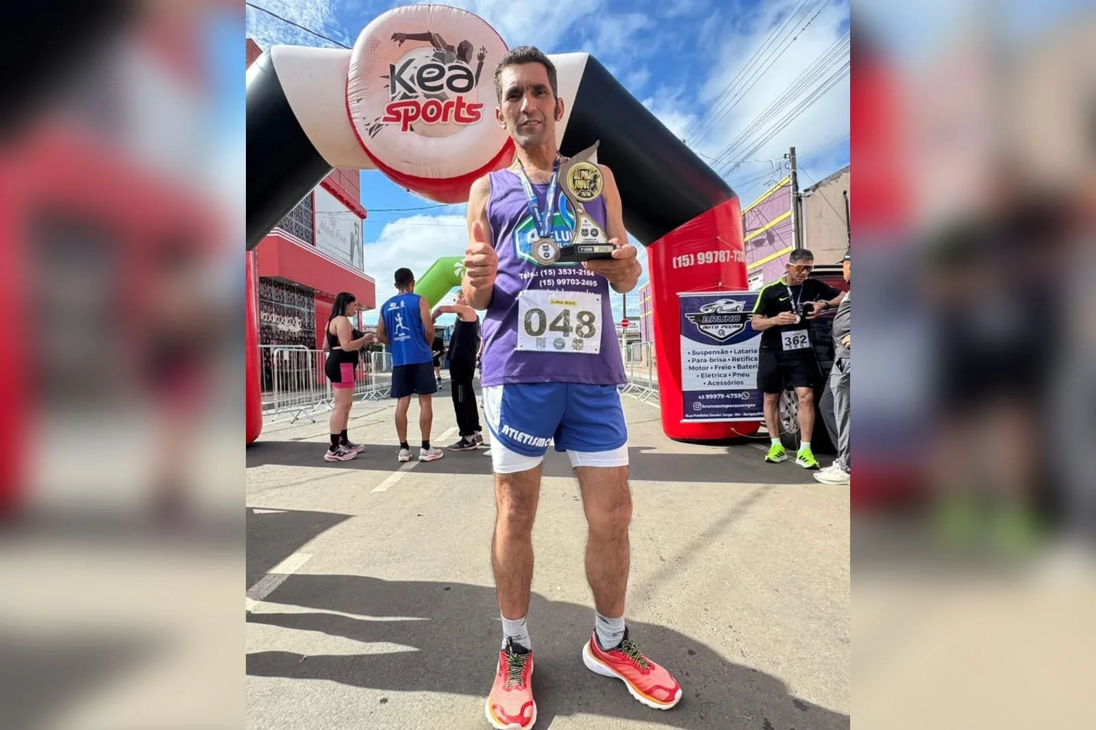 Atleta morre atropelado enquanto corria em rodovia do interior de SP