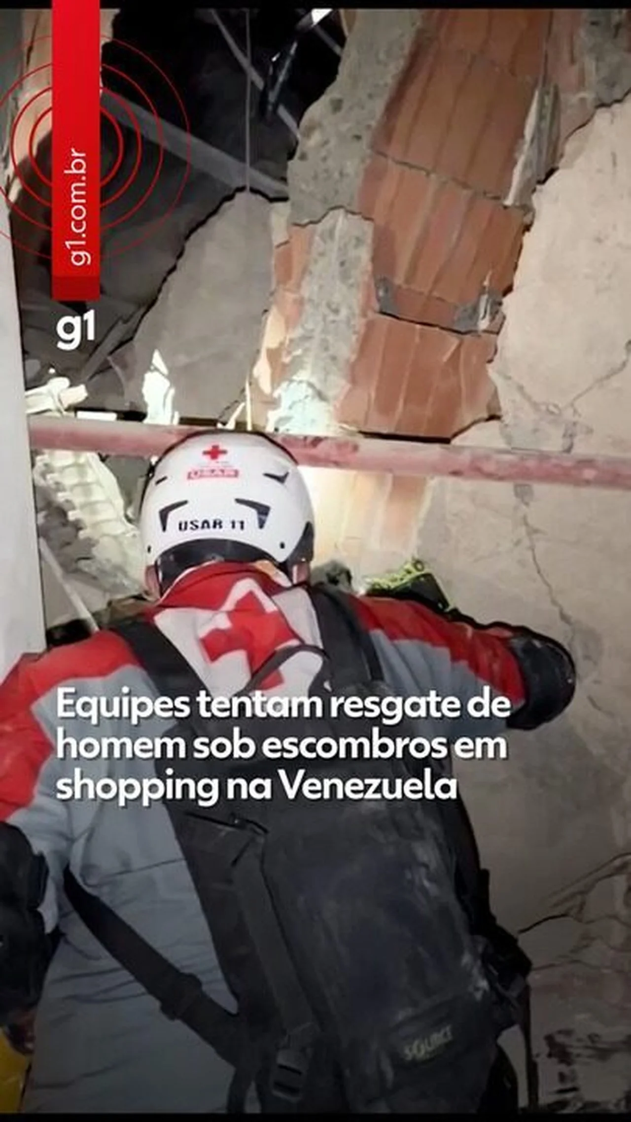 Deportados dos EUA ficam sob escombros na Venezuela após terremoto