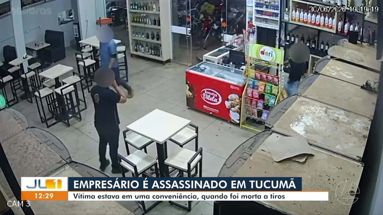 Empresário morto a tiros dentro de conveniência em Tucumã, no Pará