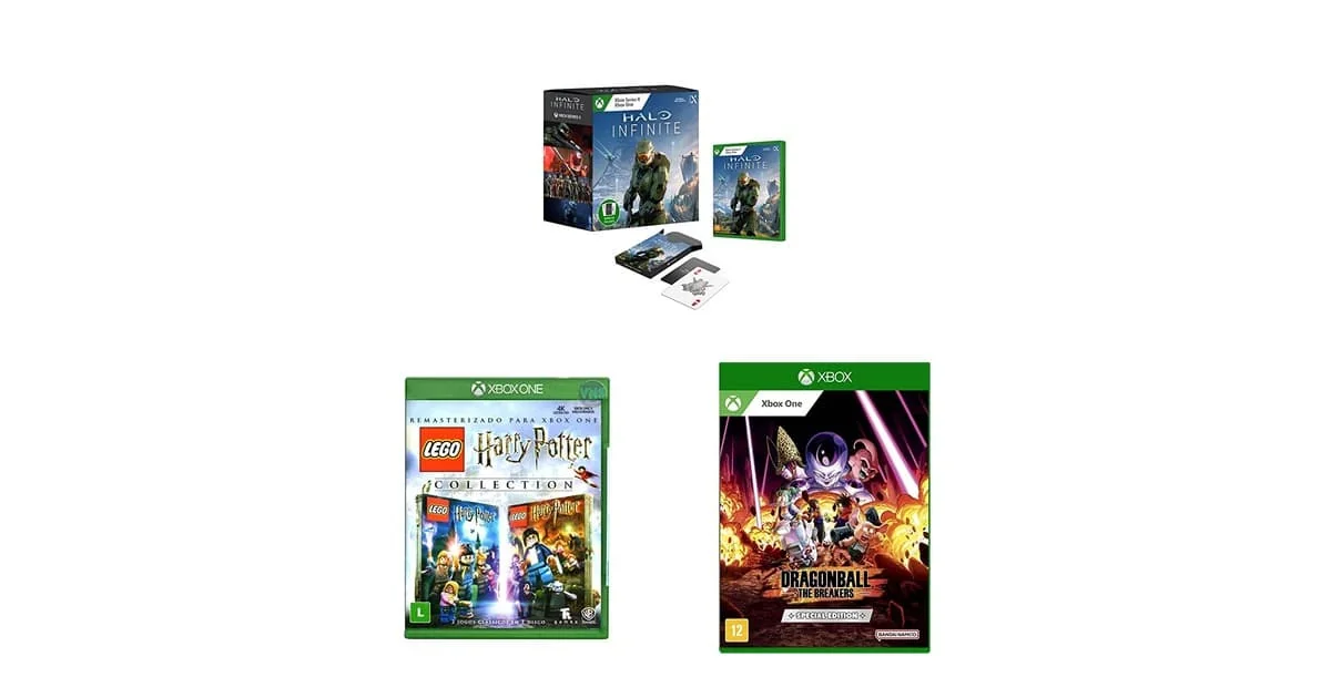 Halo, LEGO e Dragon Ball: jogos Xbox em oferta agora