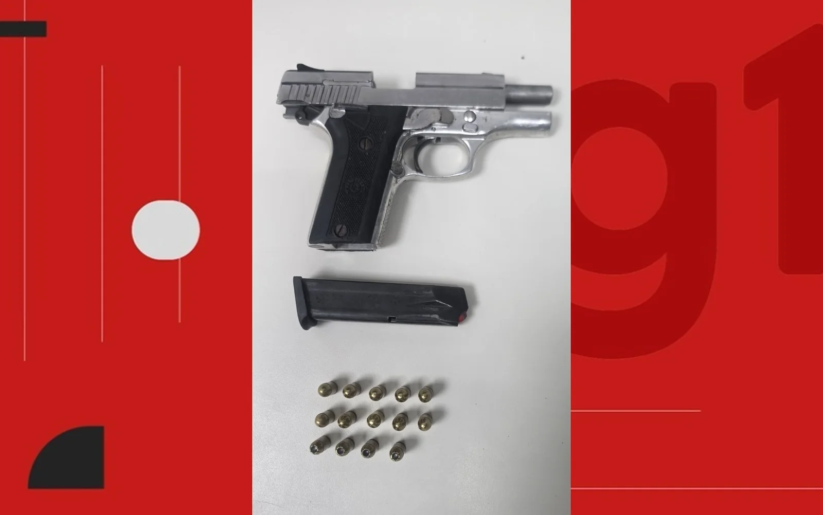 Homem aponta pistola para PMs e é preso após perseguição em paredão de Feira de Santana
