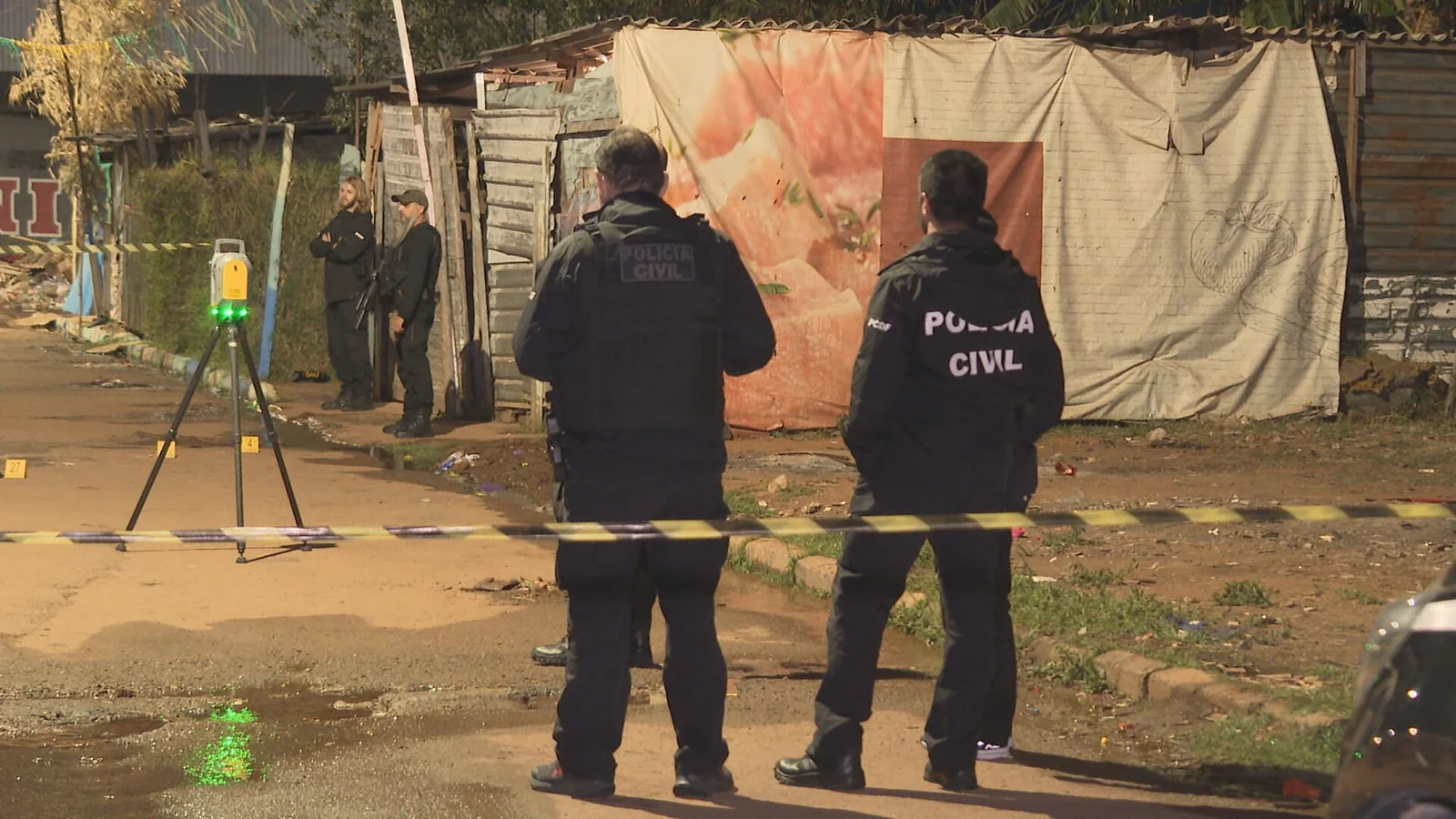 Homem é executado com 10 tiros nas costas no Recanto das Emas
