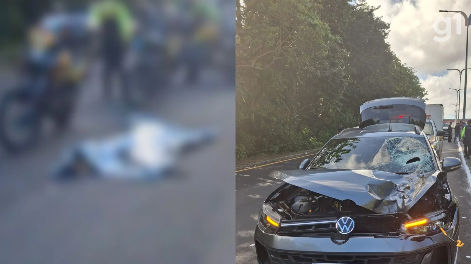 Homem morre atropelado na Avenida Jerônimo de Albuquerque, em São Luís