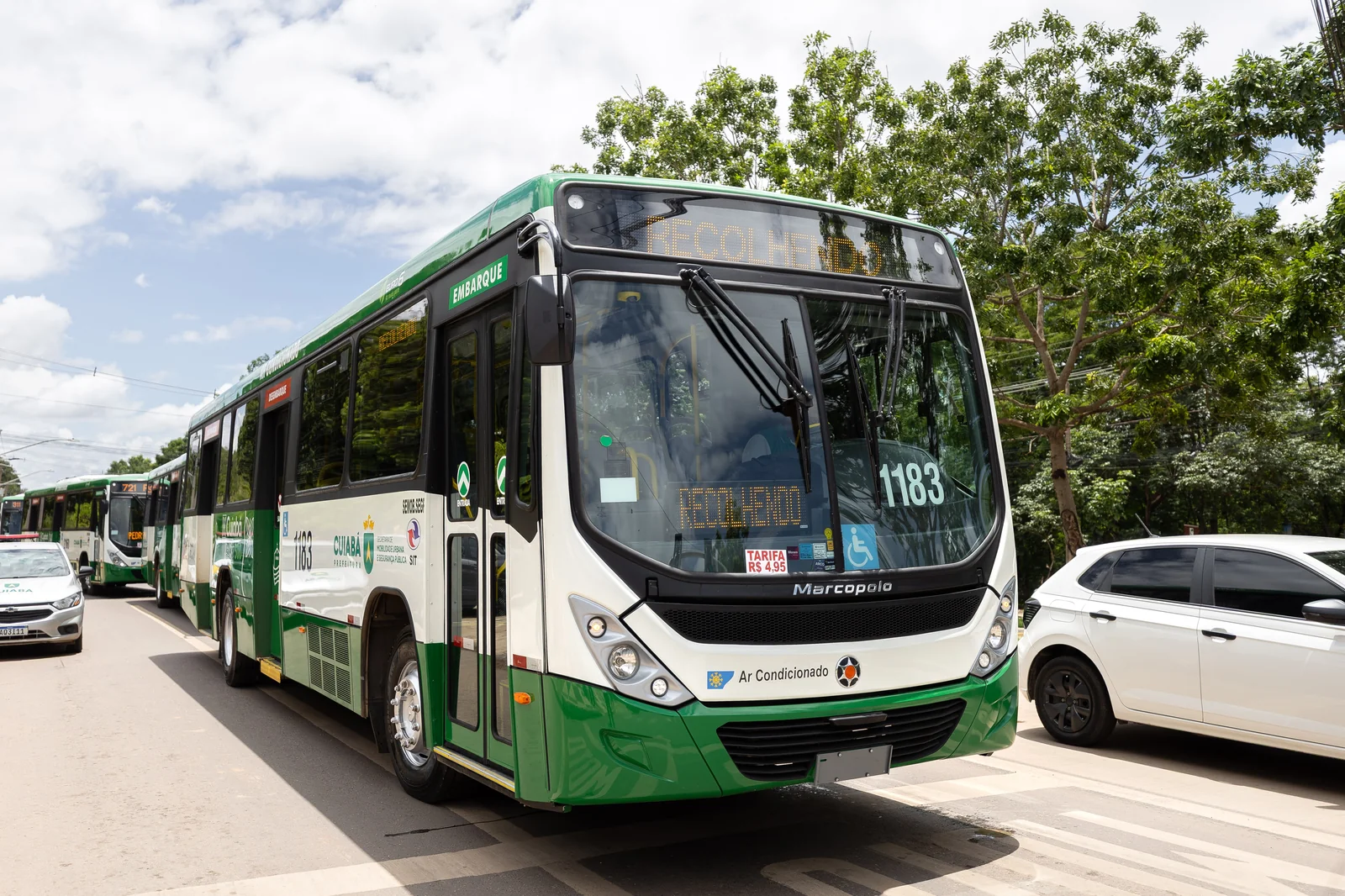 Idoso morre após mal súbito dentro de ônibus a caminho de casa em Cuiabá