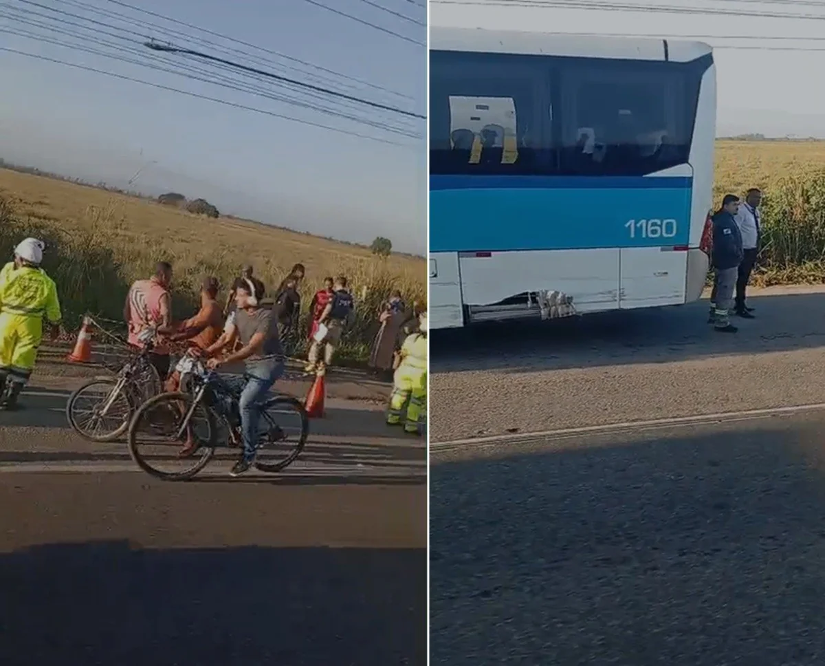 Motociclista morre e outro fica ferido em acidente na BR-101, em Campos