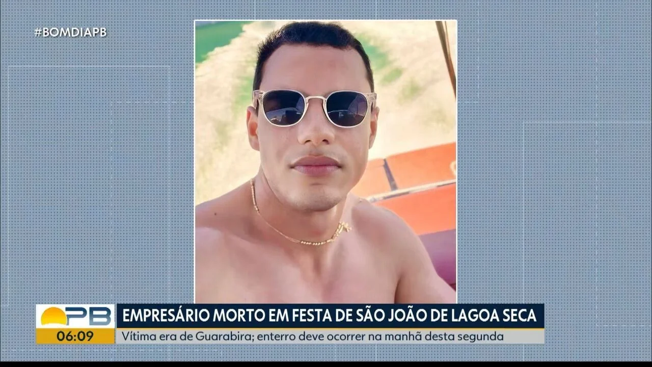 Pais de engenheiro morto em festa de São João na PB desabafam: 'Dor que ultrapassa limites'