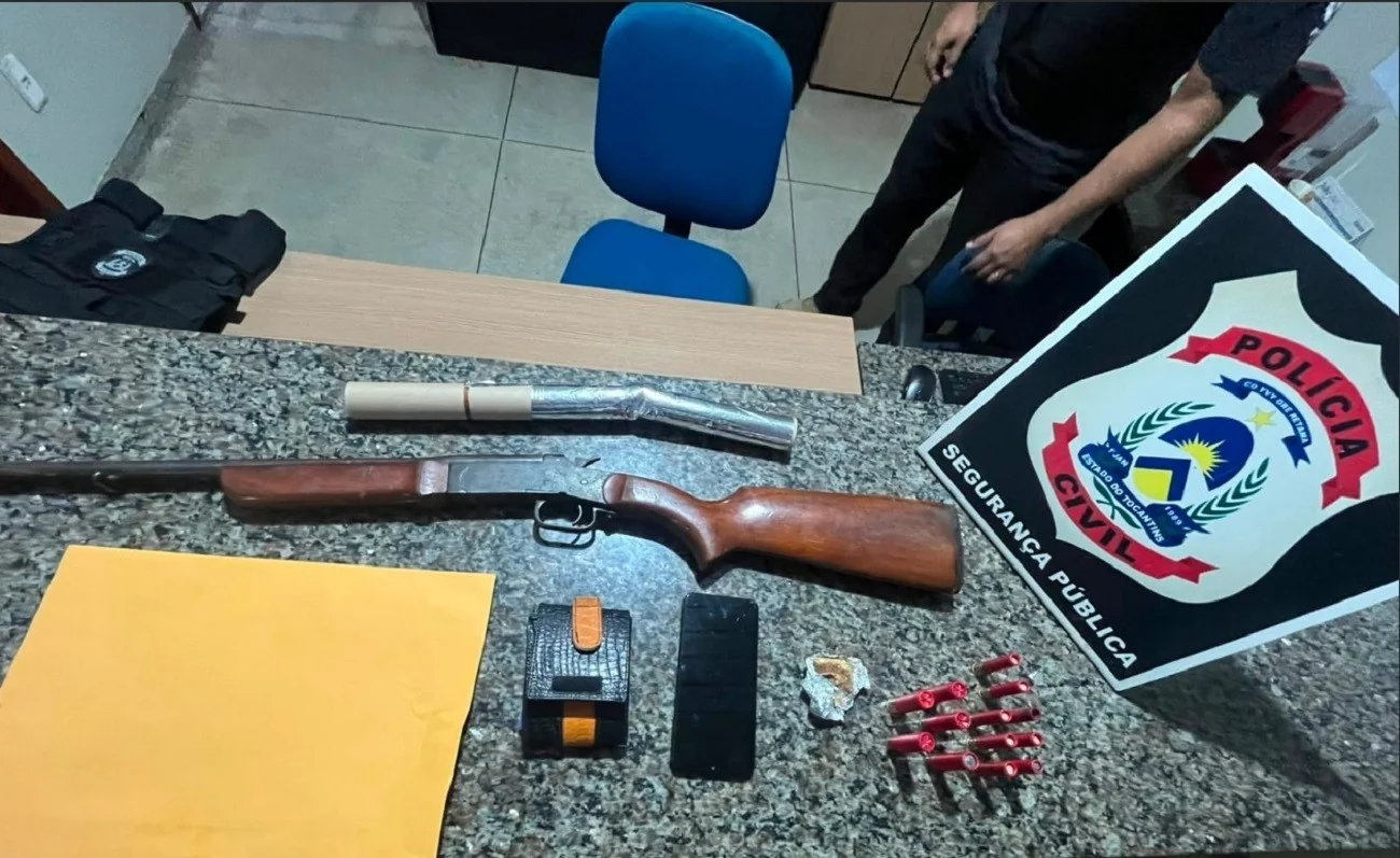 Polícia Civil prende quatro em operação contra tráfico no Tocantins