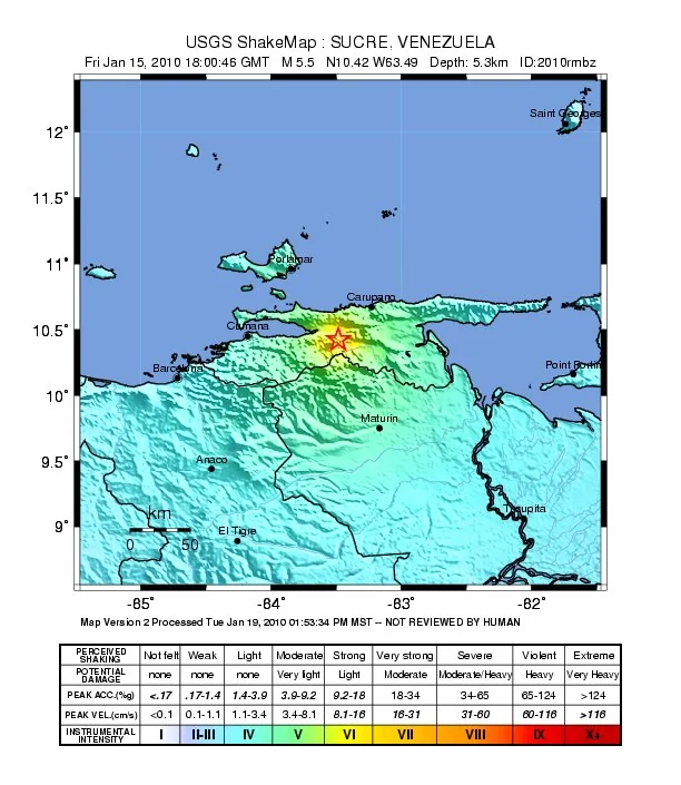 Terremoto duplo na Venezuela: governo confirma 1.719 mortos e mais de 6 milhões de afetados
