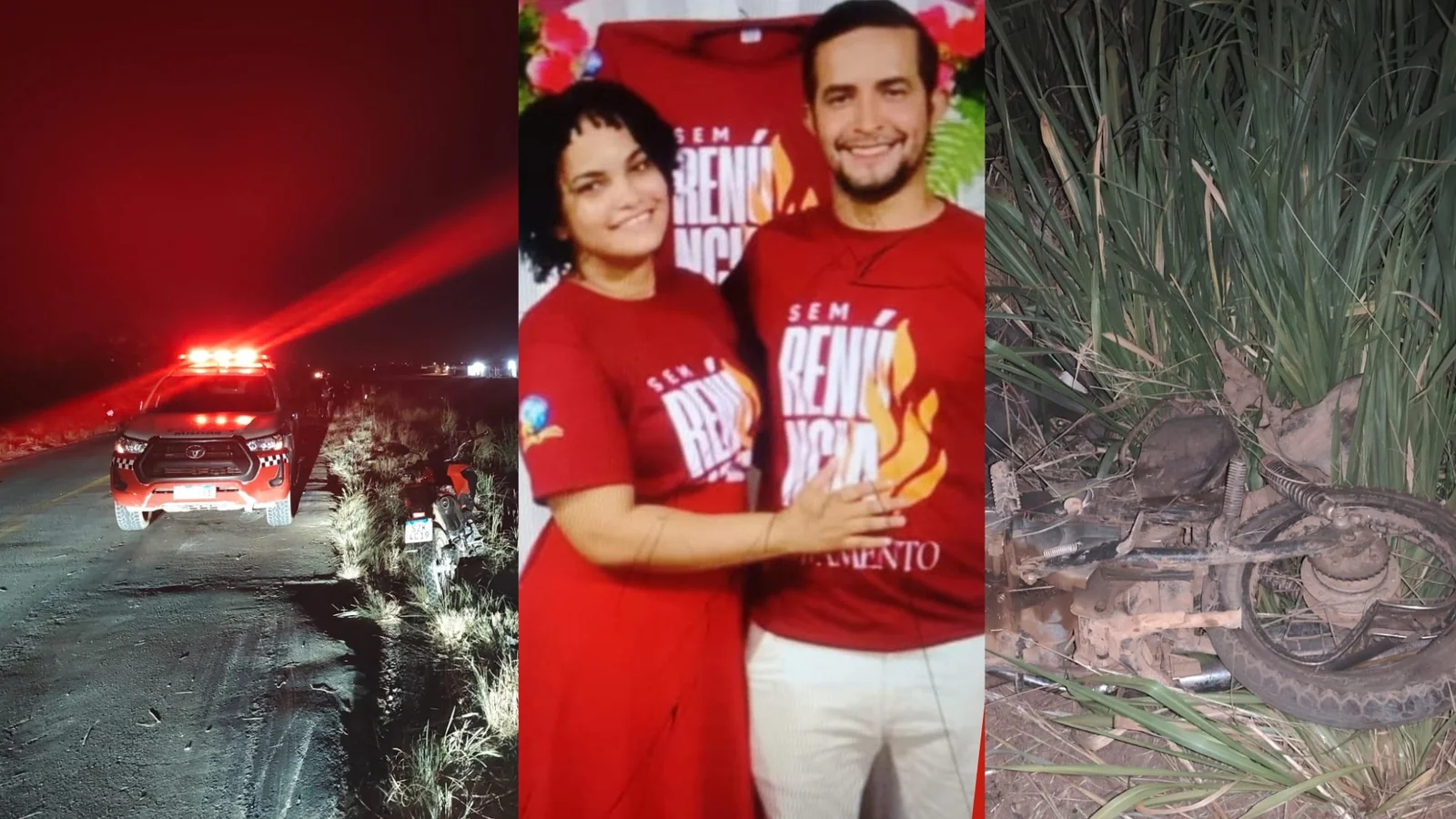 Tragédia na PA-279: acidente mata três da mesma família entre Xinguara e Água Azul do Norte