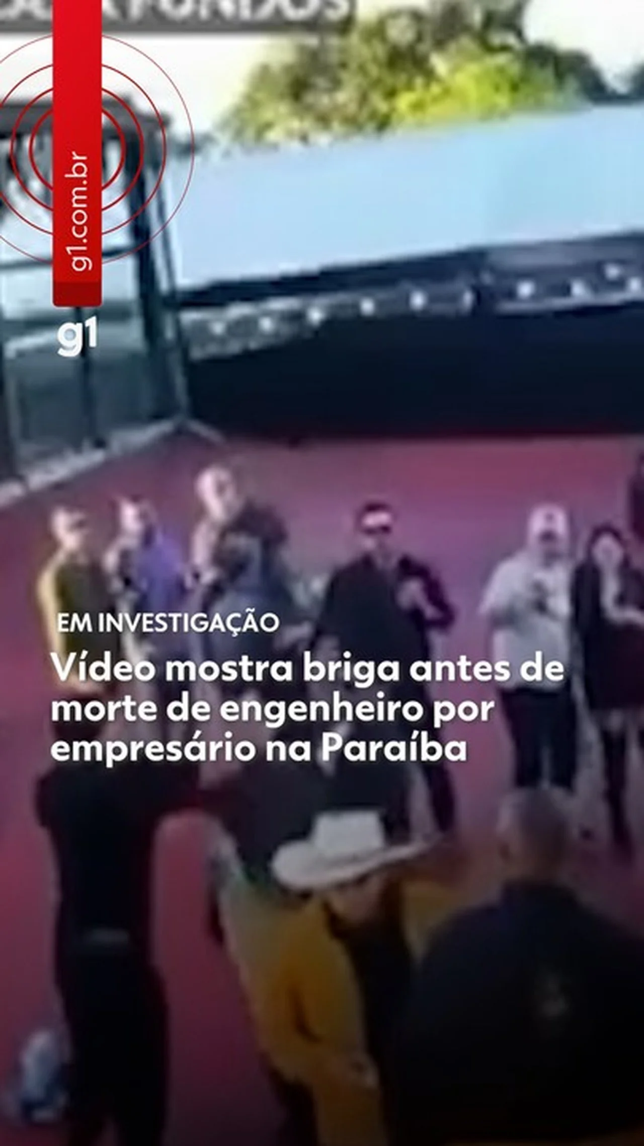Vídeo mostra briga entre engenheiro e empresário antes de ser morto a tiros na PB